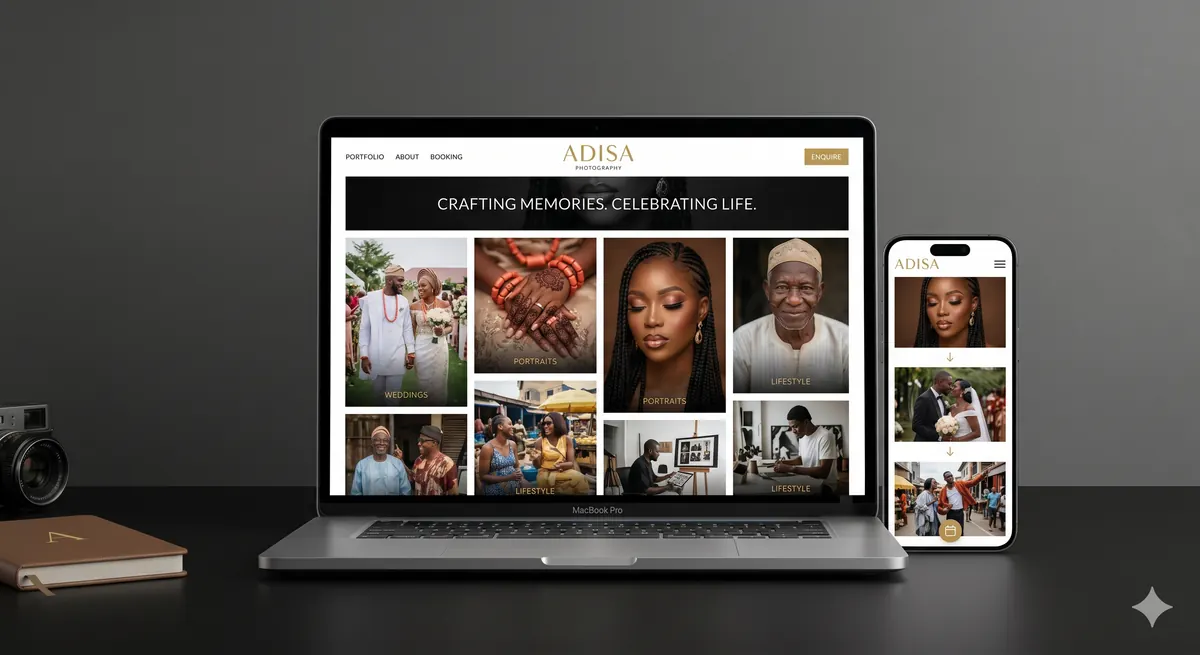 Hotel booking website design Nigeria